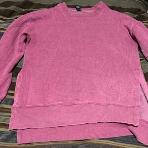 Pink Sweatshirt by 90 Degrees size Small